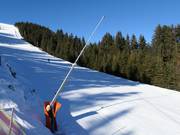Beschneiung im Skigebiet Rangger Köpfl in Oberperfuss