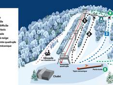 Pistenplan Centre de Plein Air – Lévis