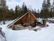 Feuerstellen im Skigebiet