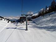 Tortin - 4er Hochgeschwindigkeits-Sesselbahn (kuppelbar) mit Abdeckhauben