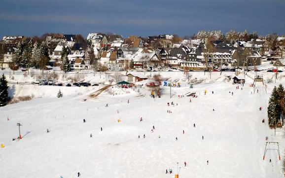Größter Höhenunterschied im Hochsauerlandkreis – Skigebiet Altastenberg