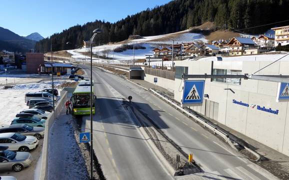 Südtiroler Hochpustertal: Umweltfreundlichkeit der Skigebiete – Umweltfreundlichkeit 3 Zinnen Dolomiten – Helm/Stiergarten/Rotwand/Kreuzbergpass
