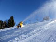 Leistungsstarke Beschneiung im Skigebiet Monte Bondone