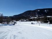 Leichte Familienabfahart im Talbereich