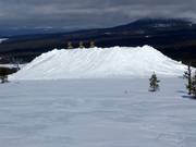 Schneedepot am Idre Fjäll