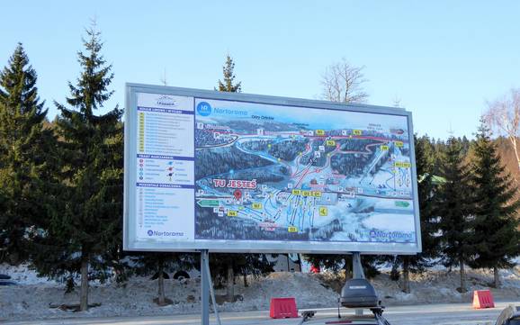 Polnische Sudeten: Orientierung in Skigebieten – Orientierung Zieleniec