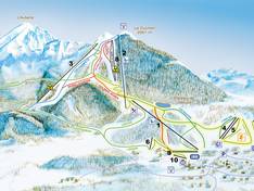 Pistenplan Saint-Léger-les-Mélèzes