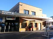 Gepflegte Talstation