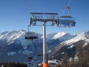 Goldried II - 6er Hochgeschwindigkeits-Sesselbahn (kuppelbar) mit Abdeckhauben und Sitzheizung