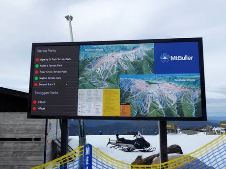 Great Dividing Range: Orientierung in Skigebieten – Orientierung Mt. Buller