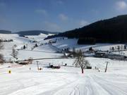 Ende der Hauptabfahrt