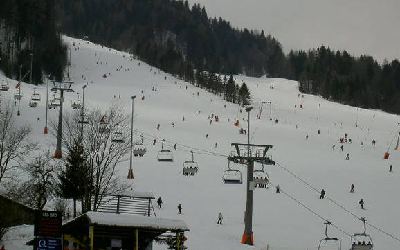 Skifahren in Kranjska Gora