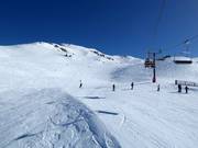 Tiefschneehänge im Captains Basin