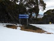 Pistenausschilderung am Mt. Buller