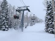 Ninety-Nine 90 Express - 4er Hochgeschwindigkeits-Sesselbahn (kuppelbar)