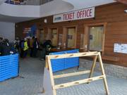 Gepflegter Kassenbereich