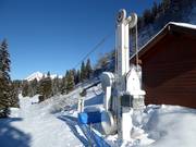 Chavonnes - Seillift/Babylift mit niederer Seilführung