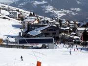 Hotel Pellas direkt an der Talstation Vella