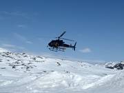 Highlight in Riksgränsen: Heliskiing