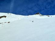 Steiler Nebelhorn-Gipfelhang
