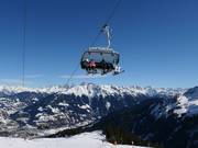 Rätikonbahn - 6er Hochgeschwindigkeits-Sesselbahn (kuppelbar) mit Abdeckhauben