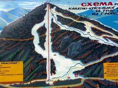 Pistenplan Makovytsia – Mizhgirya