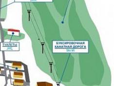 Pistenplan Gora Dolgaya – Nischni Tagil