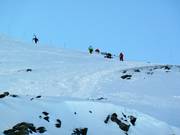 Aufstieg zum Marmot Peak