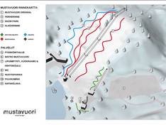 Pistenplan Mustavuori – Tampere