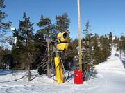 Schneekanone in Ruka