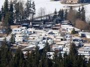 Campingplatz in der Nähe der Talstation