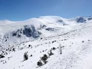 Tiefschneehänge im Skizentrum Markudjik