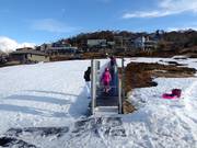 Übungshang mit Förderband in Smiggin Holes