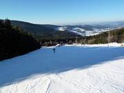 Abfahrt am Doppelschlepplift Predigtstuhl I