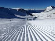 Herrliche Piste am Kesselberg