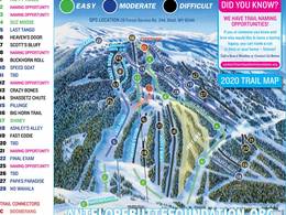 Pistenplan Antelope Butte