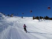Piste an der 10er-Gondelbahn Riegleralm
