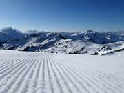 Sehr gute Pistenpräparierung