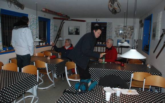 Hütten, Bergrestaurants  Dänemark – Bergrestaurants, Hütten Hedelands Skicenter