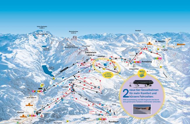 Dachstein West – Gosau - Russbach - Annaberg