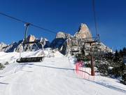 Skigebiet am Rollepass( Passo Rolle)
