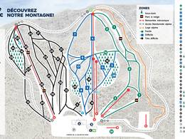 Skigebiet Vallée du Parc