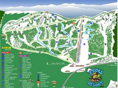 Pistenplan Troll Resort – Quesnel