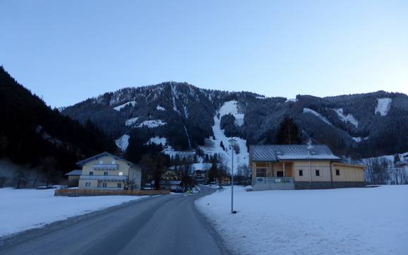 Tennengebirge: Anfahrt in Skigebiete und Parken an Skigebieten – Anfahrt, Parken Werfenweng