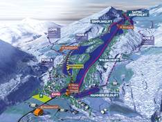 Pistenplan Heutal – Unken
