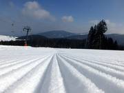 Sehr gute Pistenpräparierung