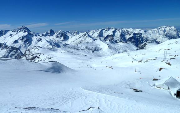 Größter Höhenunterschied in den Südlichen Französischen Alpen – Skigebiet Les 2 Alpes