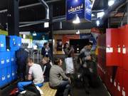 Umkleideräume der Skihalle