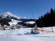Schneilanze am Bögrainlift