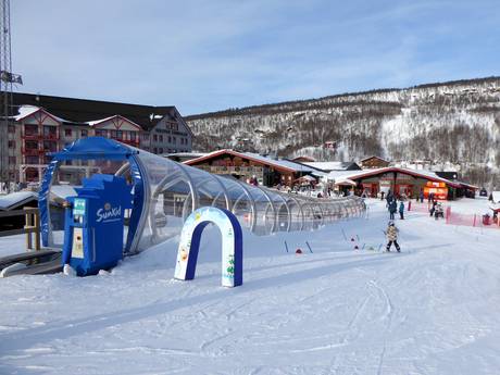 Skigebiete für Anfänger im Härjedalen – Anfänger Tänndalen